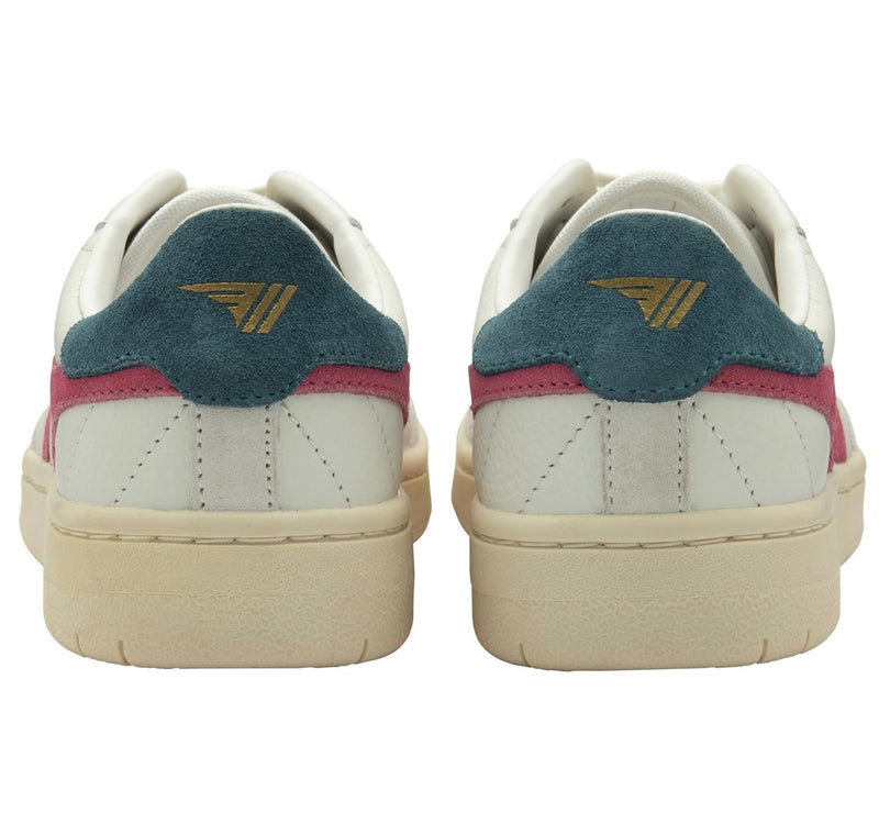 gola: falcon sneaker-flouro pink/peacock