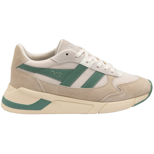 gola: tempest sneakers-off white/wheat/green mist
