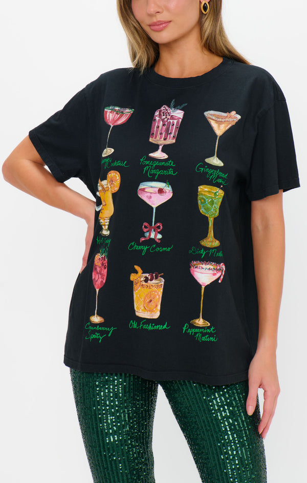 show me your mumu: travis tee -cocktails graphic