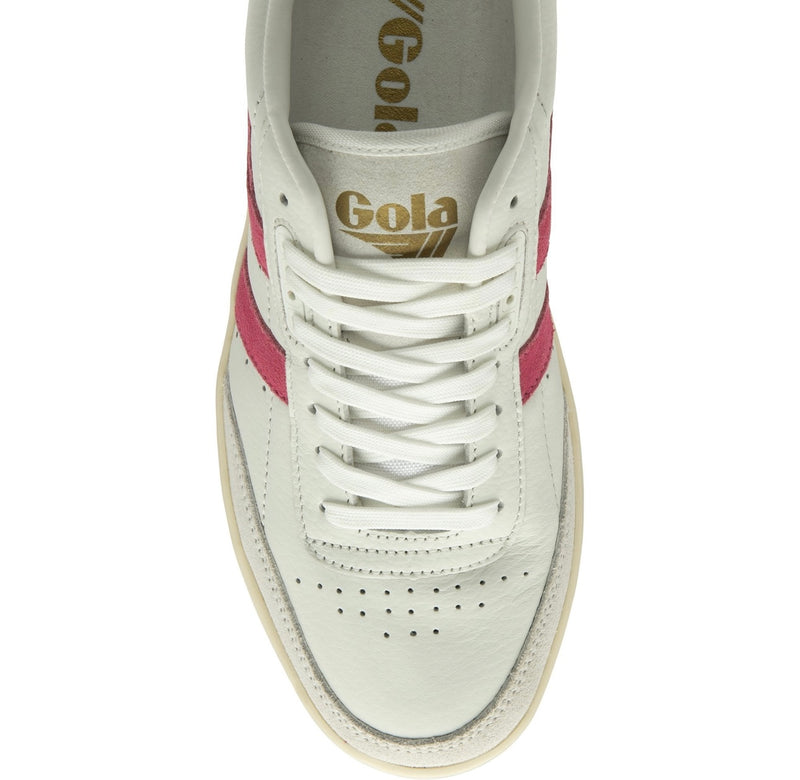 gola: falcon sneaker-flouro pink/peacock