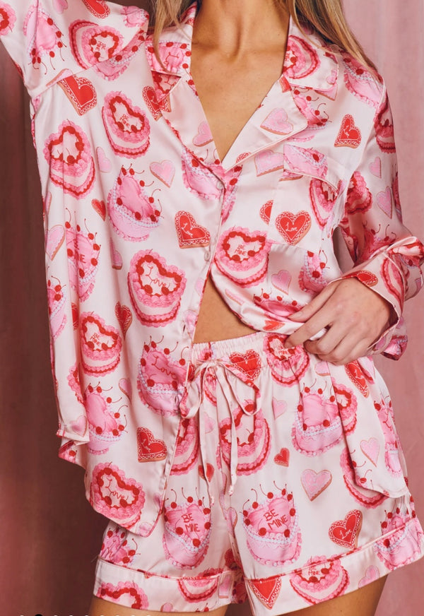 show me your mumu: favorite pj set-icing on the cake silky