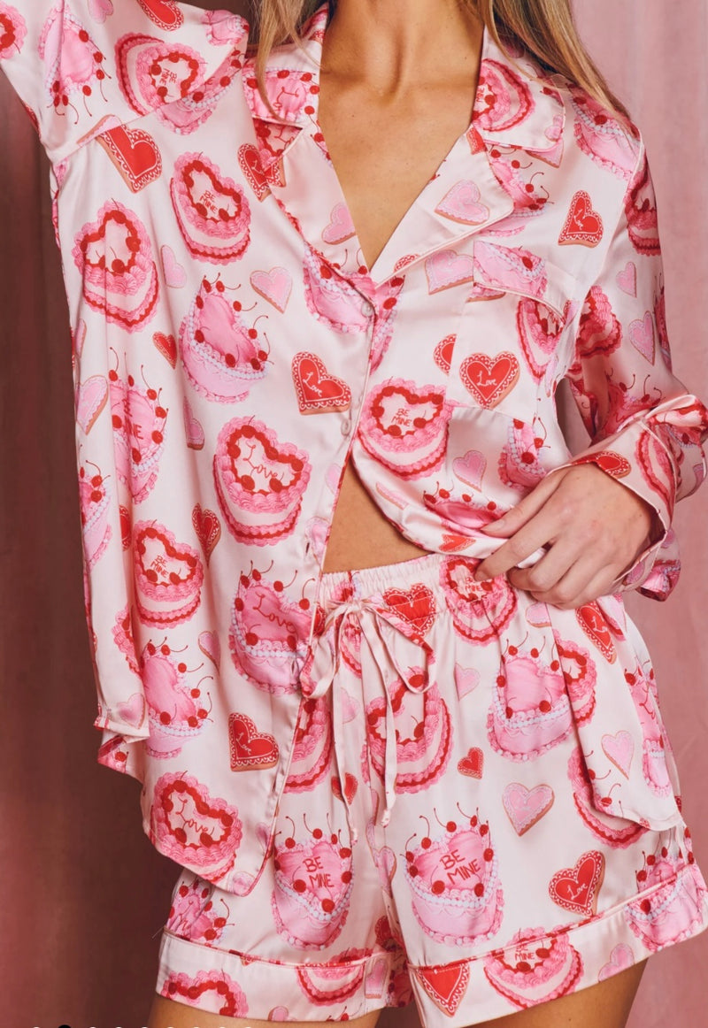 show me your mumu: favorite pj set-icing on the cake silky