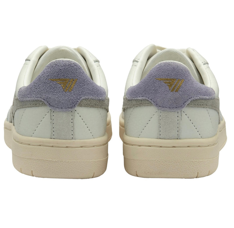 gola: falcon sneaker-white/lightgrey/lavender