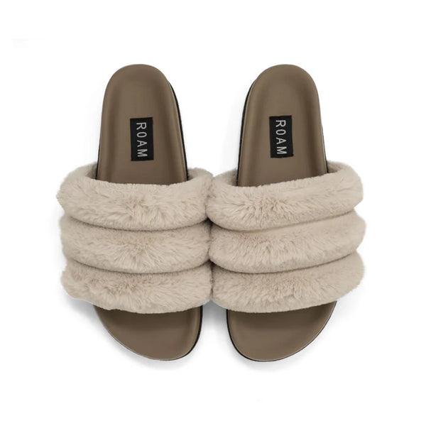 roam: bunny slider faux fur-cement