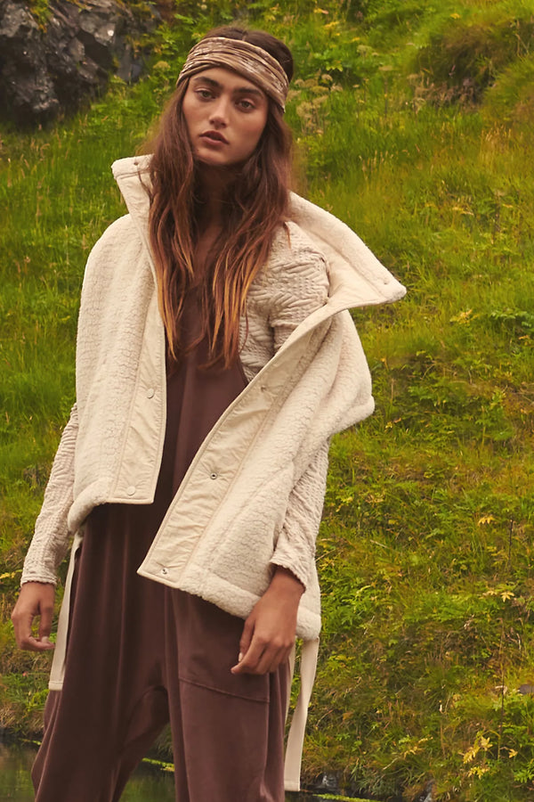 free people: scout it out fleece-birch tree