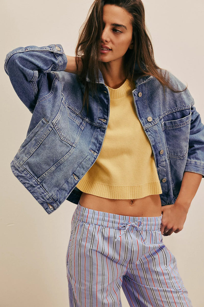 free people: opal swing jacket-cowboy romance