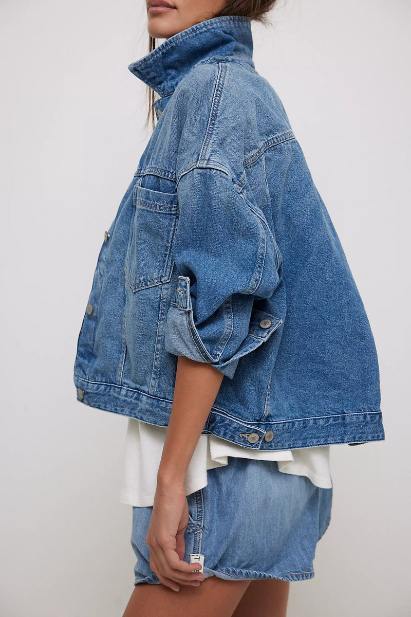 free people: opal swing jacket-cowboy romance