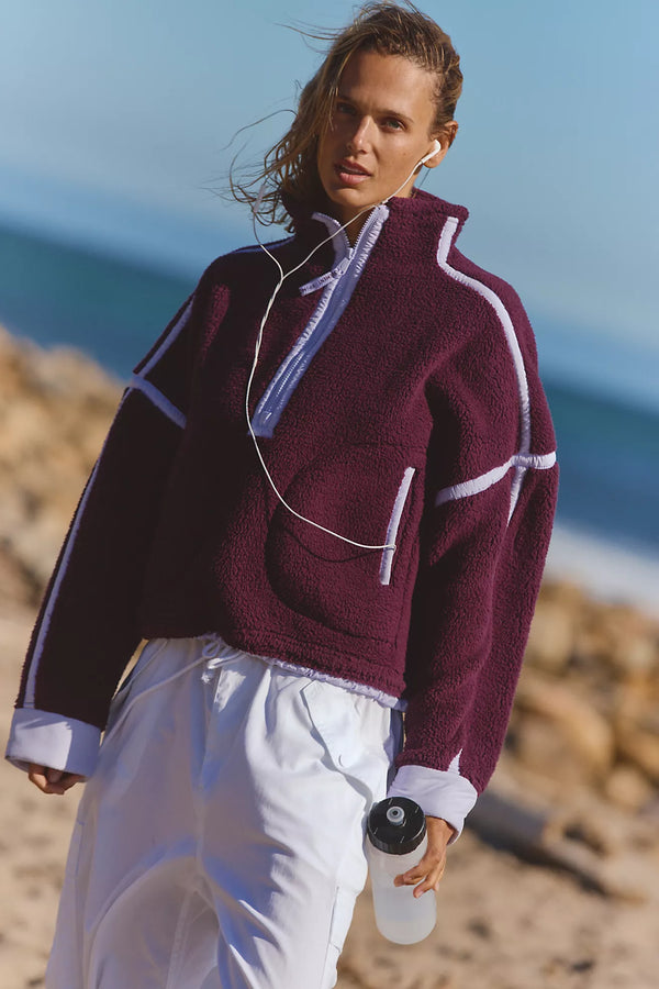 free people: moutain high 1/2 zip