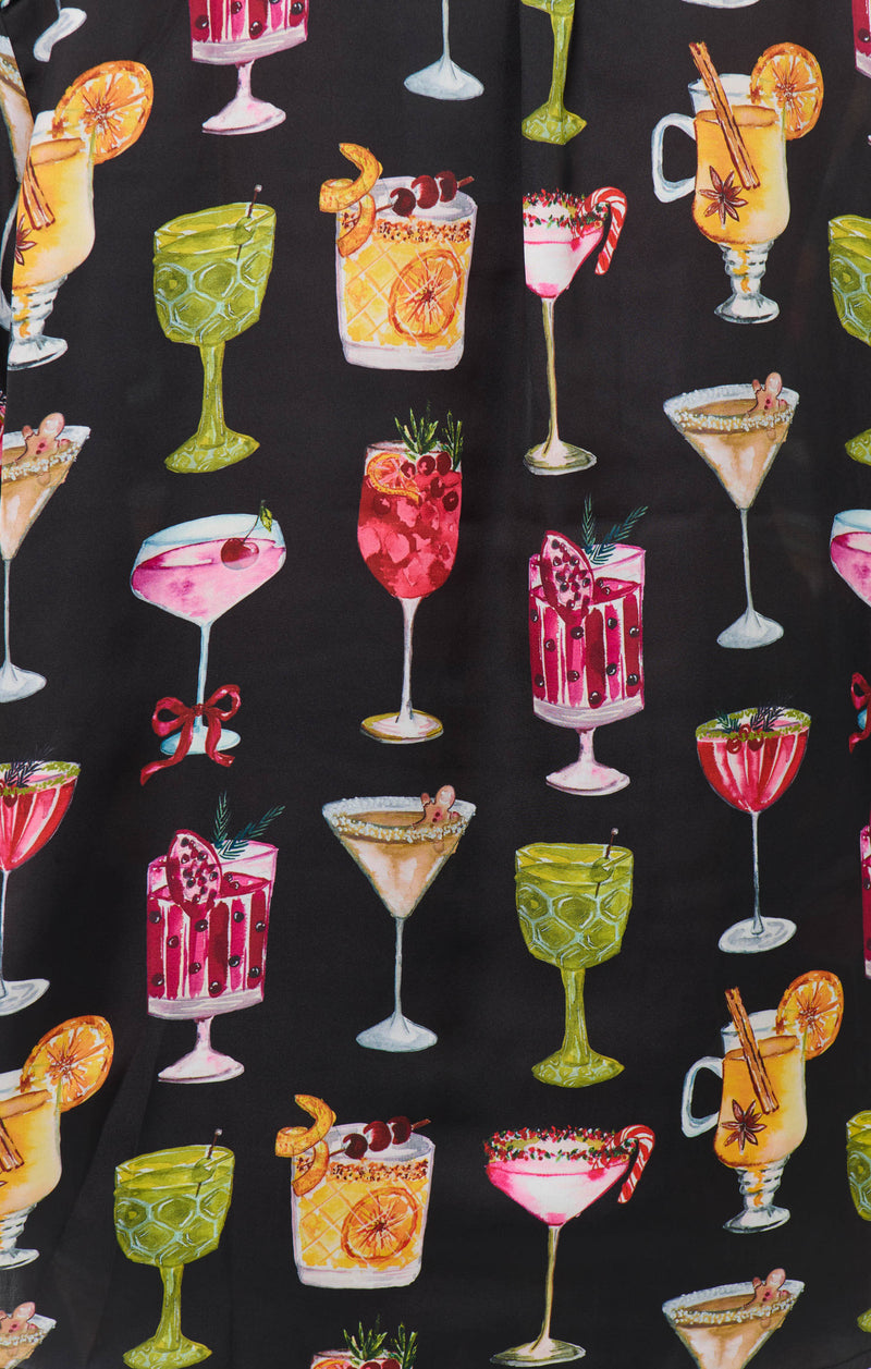 show me your mumu: classic pj set-holiday cocktails silky