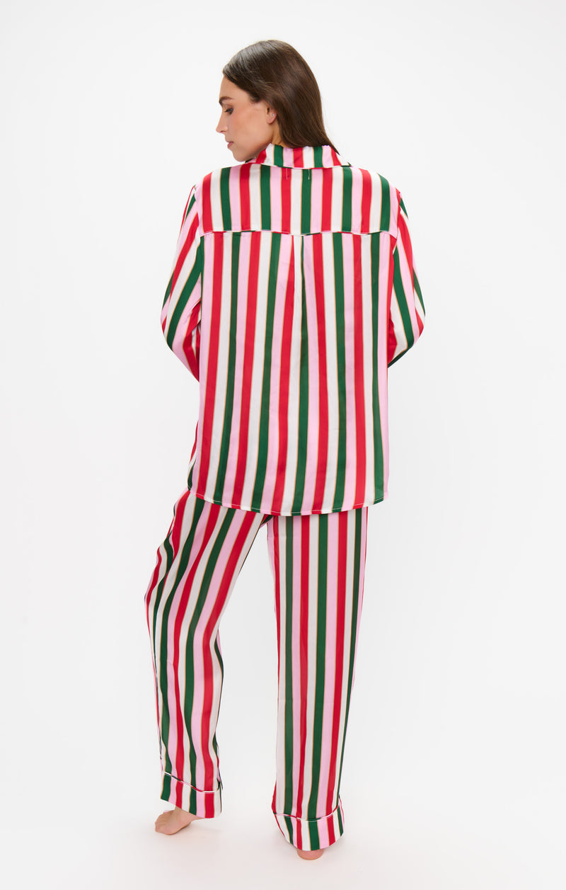 show me your mumu: classic pj set-jolly stripes silky