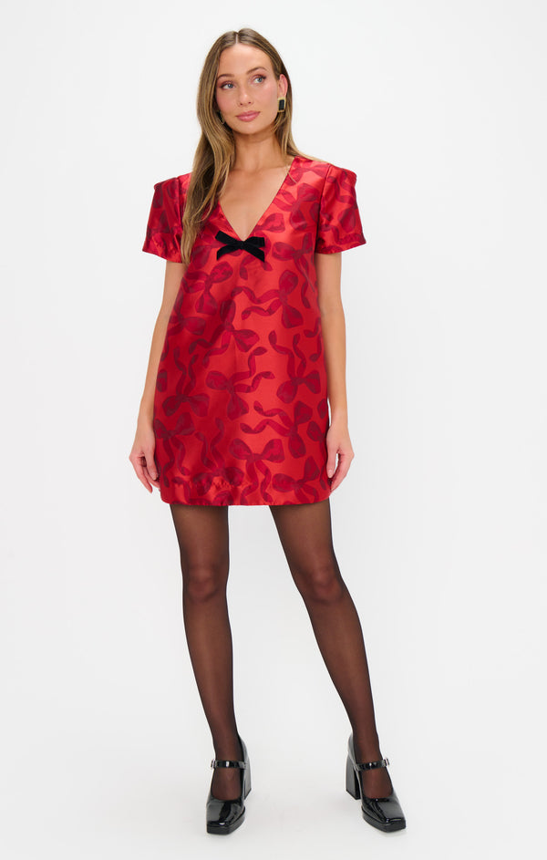 show me your mumu: jeanette dress-bow what fun