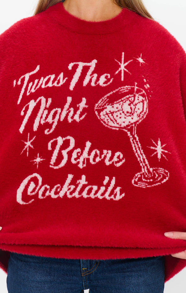 show me your mumu: classic crewneck sweater-twas the night knit