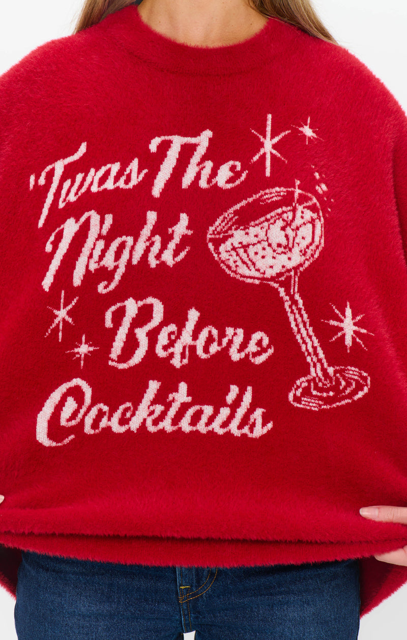 show me your mumu: classic crewneck sweater-twas the night knit