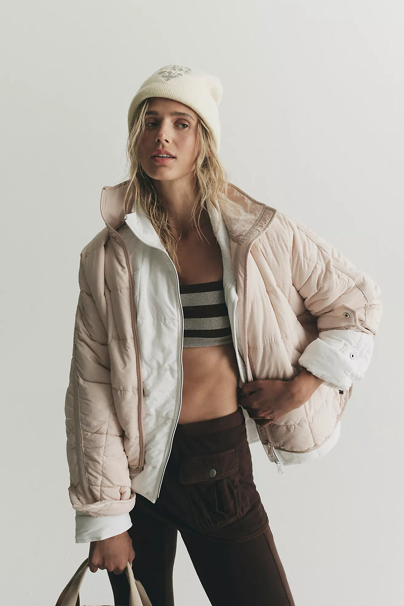 free people: pippa packable puffer jacket-ballet slipper