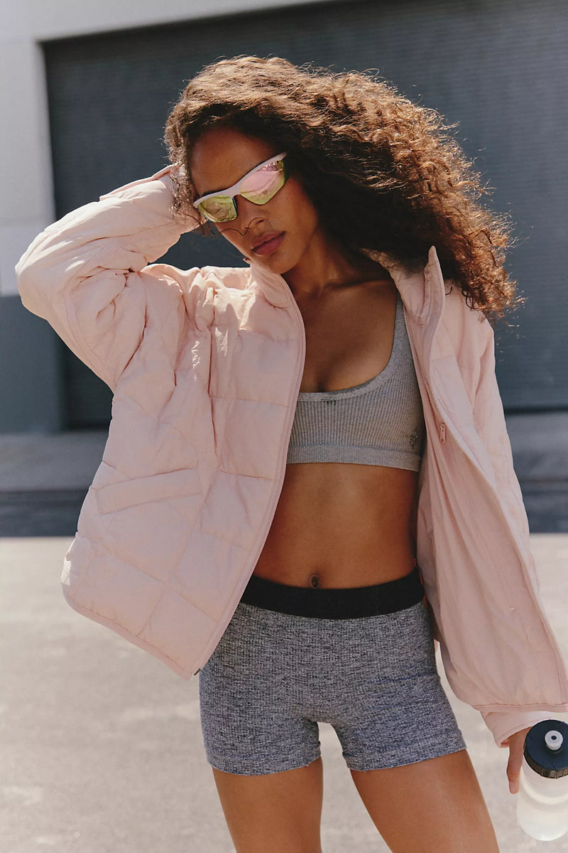 free people: pippa packable puffer jacket-ballet slipper