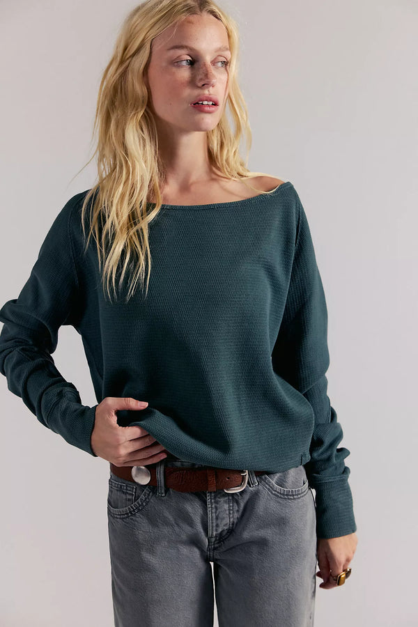 free people: jess long sleeve-seamoss