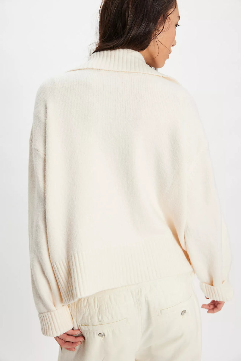 free people: trading up polo-ivory