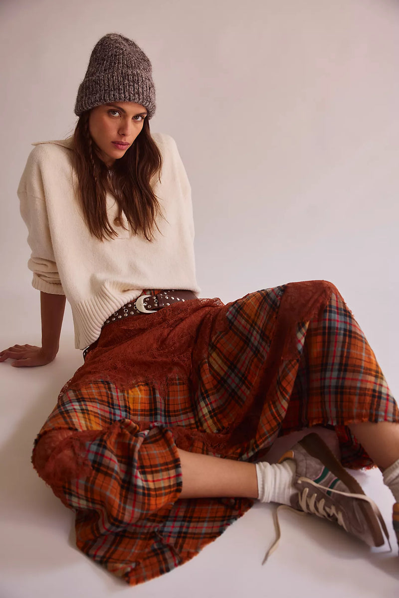 free people: trading up polo-ivory