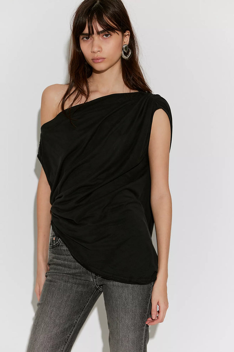 free people: cascadia  tunic-black