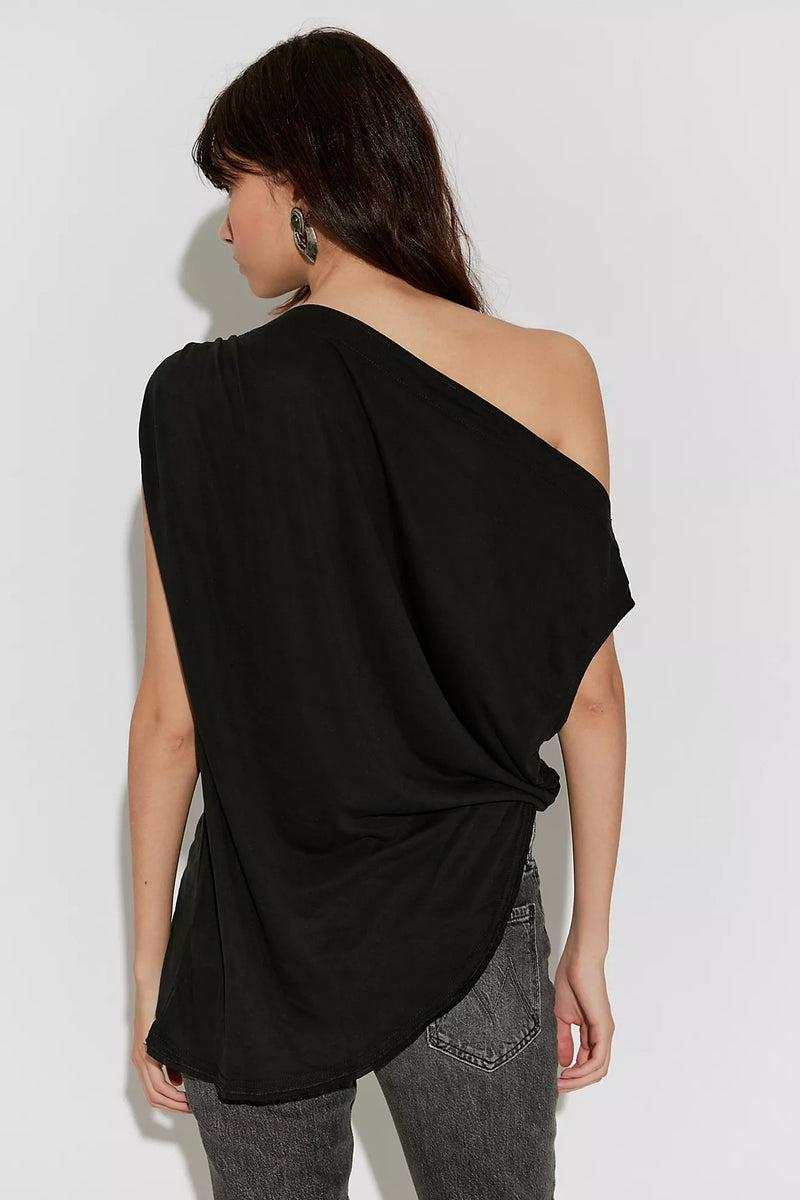 free people: cascadia  tunic-black