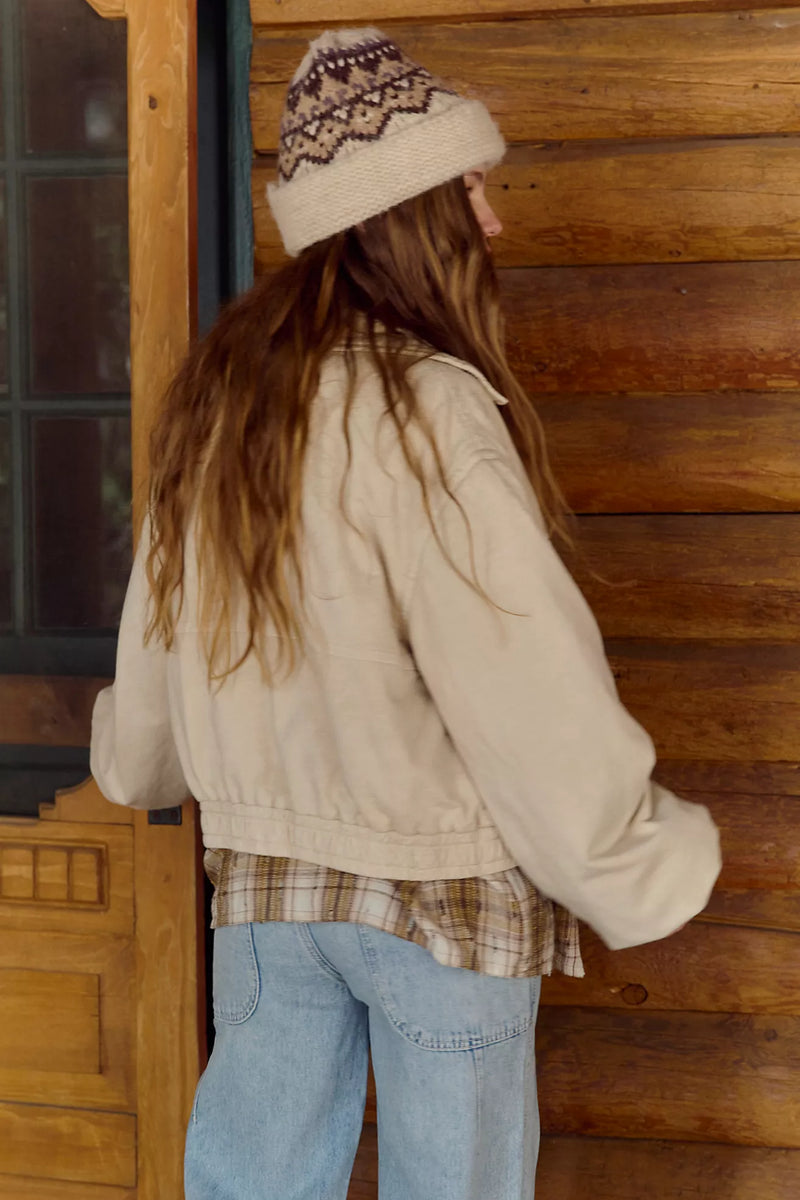 free people: birdie jacket-puff pastry
