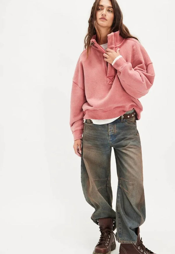 free people: timeless pulover-salsa