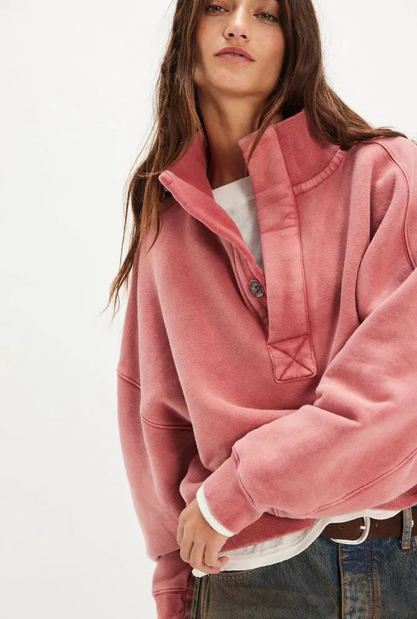 free people: timeless pulover-salsa