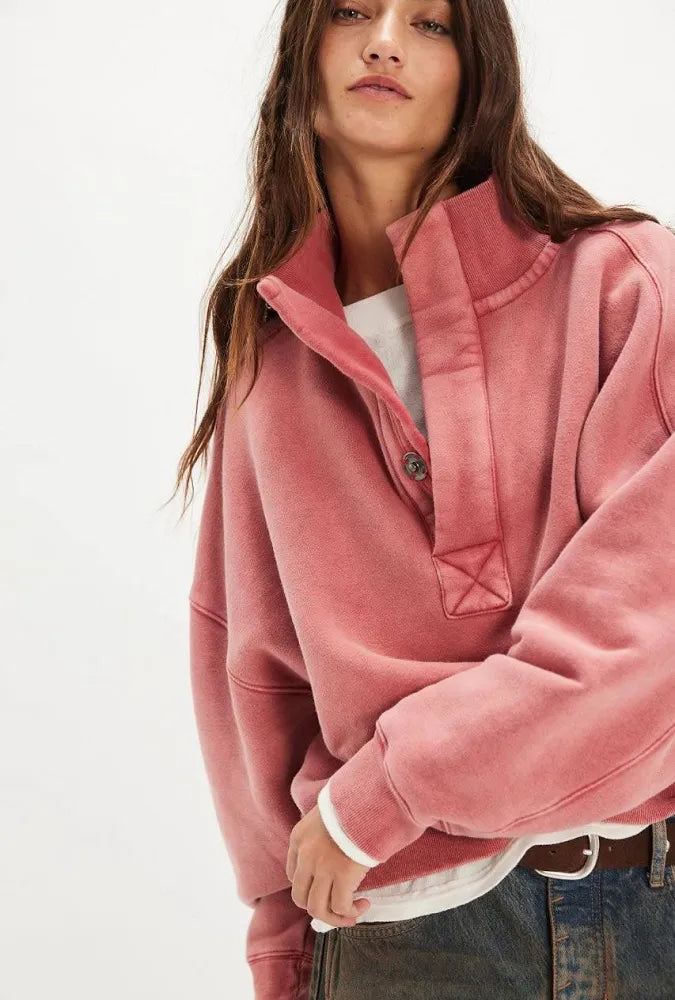 free people: timeless pulover-salsa