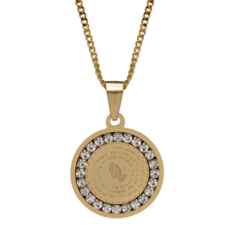 bracha: prayer warrior necklace-long