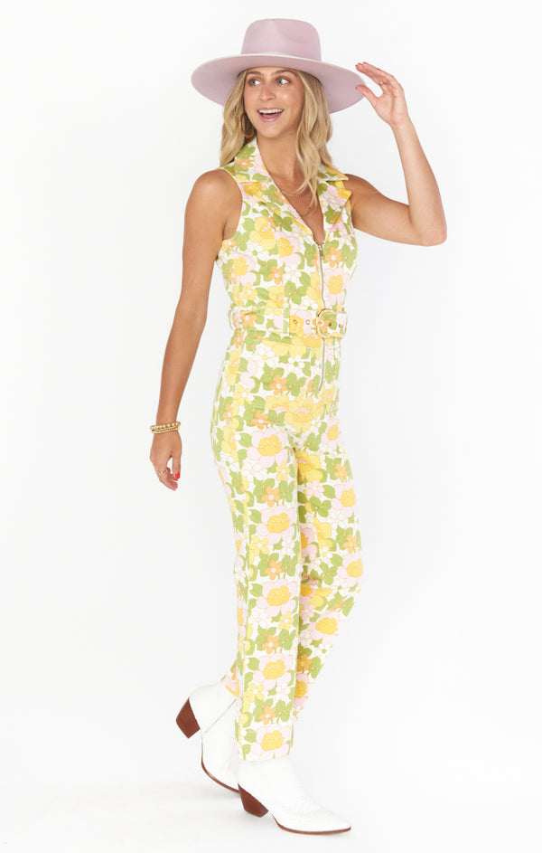 show me your mumu: jacksonville cropped jumpsuit-fresh floral