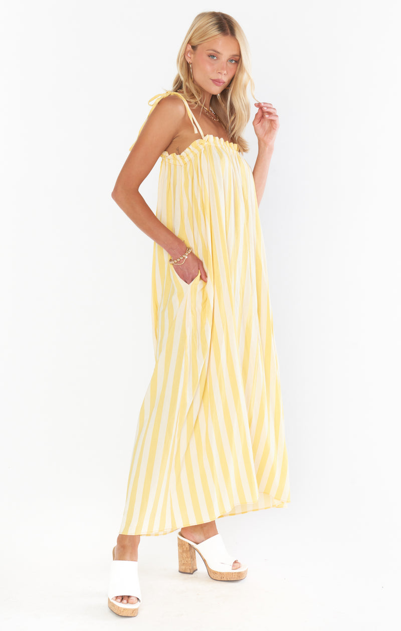 show me your mumu: angel maxi dress-sunny stripe